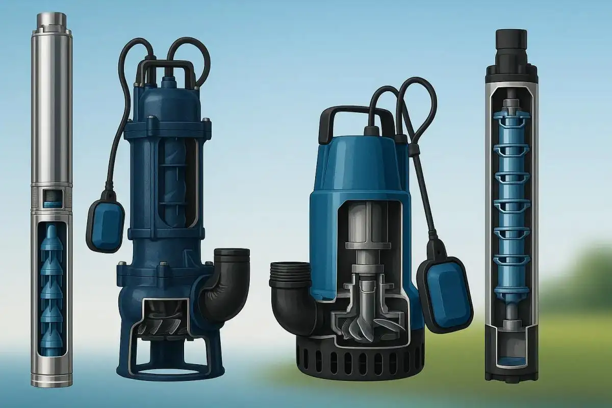 Tipuri de pompe submersibile: ghid de alegere pe înțelesul tuturor