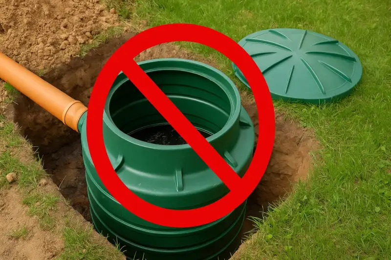 Greșeli frecvente la fose septice și stații de pompare