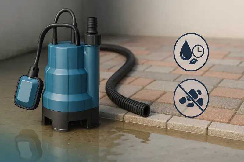 Pompe de epuisment din plastic: când sunt suficiente