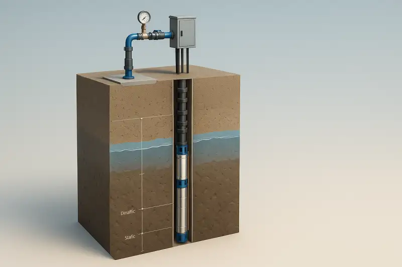 Pompe pentru foraje adânci (H mare) — ce să urmărești